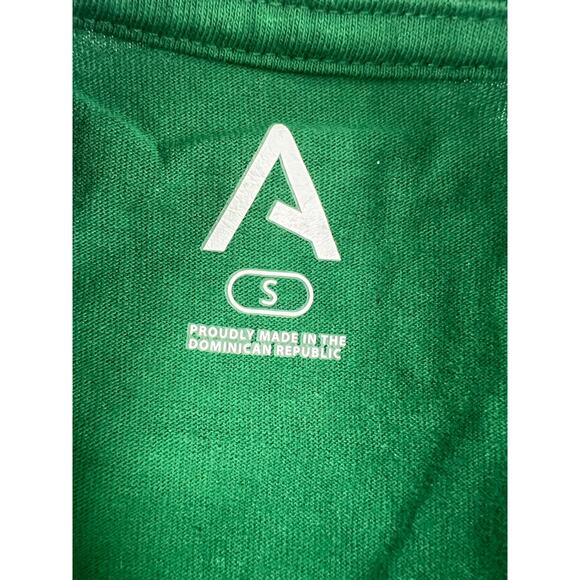 Notre Dame Shirt Mens Small Green Football 2015 Short Sleeve Sports Pullover - Picture 5 of 8